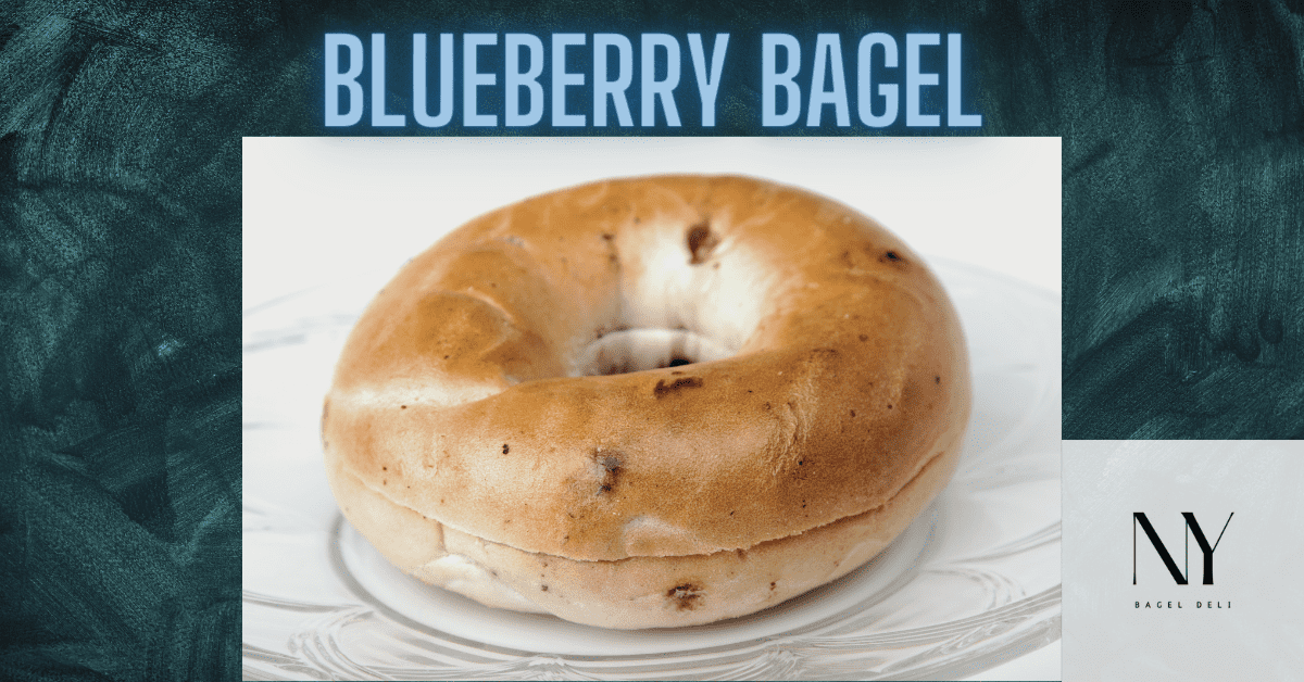 Blueberry bagel