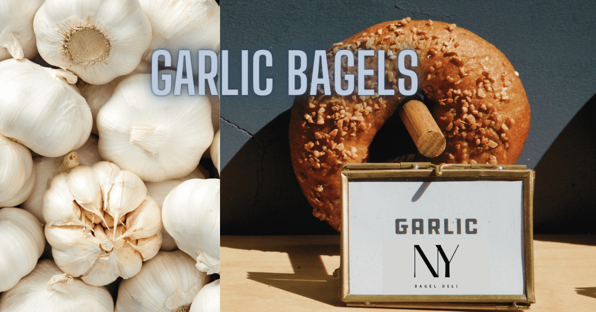 Making Garlic Bagels