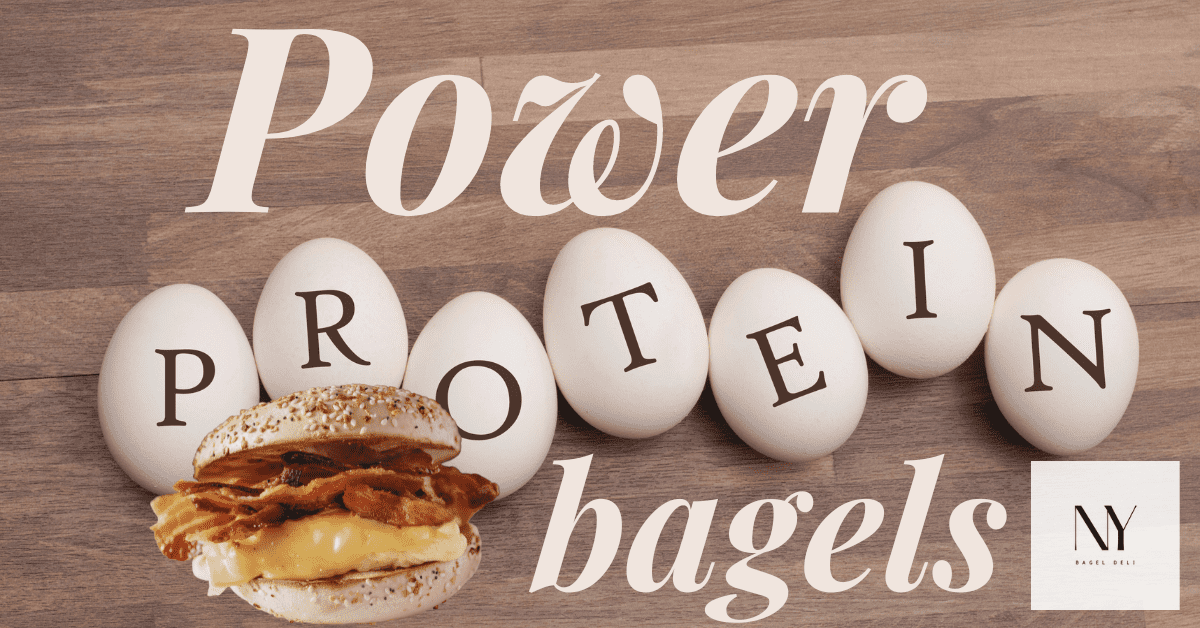 Power protein bagels